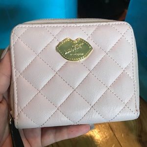 Luv Betsey by Betsy Johnson Pink Wallet